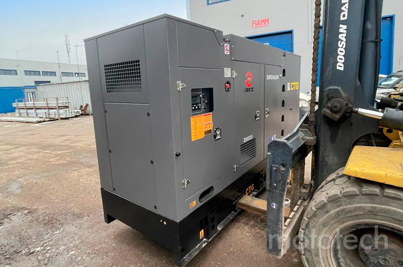 CTG 250SDS. Электроснабжение муниципальной котельной в г. Донецк