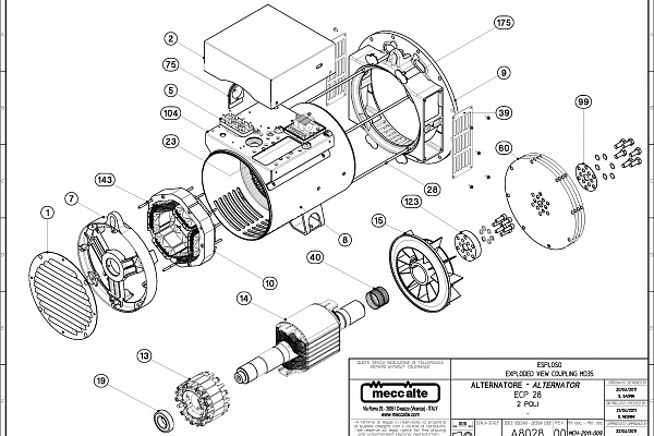 Mecc Alte ECP28-3L/2 A