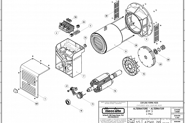 Mecc Alte BTP3-3L/4