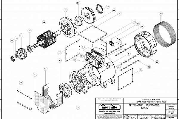 Mecc Alte ECO40-2S/4 A