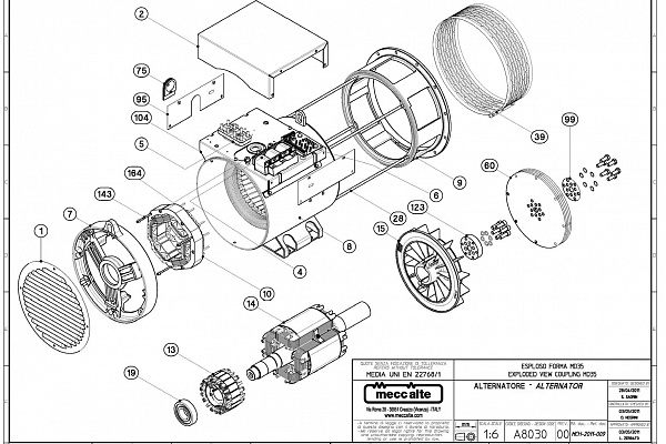 Mecc Alte ECSP28-M/2A